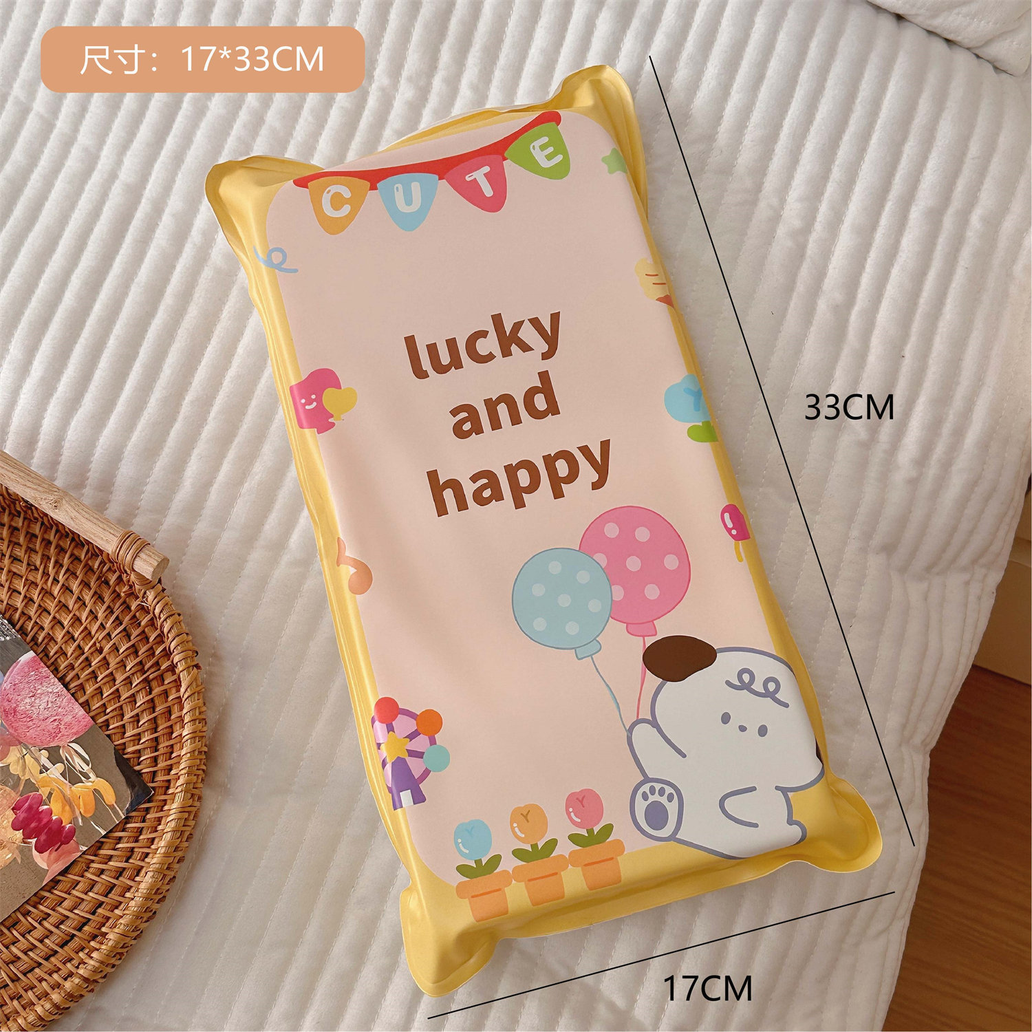 Bonita bolsa de hielo de dibujos animados de verano portátil bolsas de hielo al aire libre bolsas de hielo al por mayor