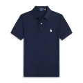 T-shirt [sapphire blue white label]