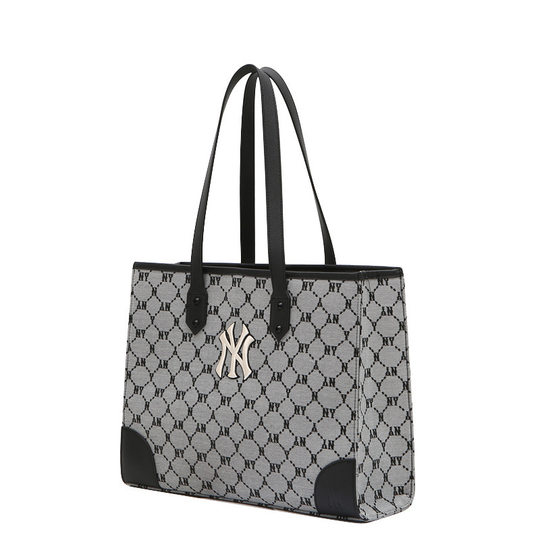 South Korea MLB Tote Bag 2024 New Women's Retro Large Capacity NY Fashion All-match Commuter Hand Shoulder Bag