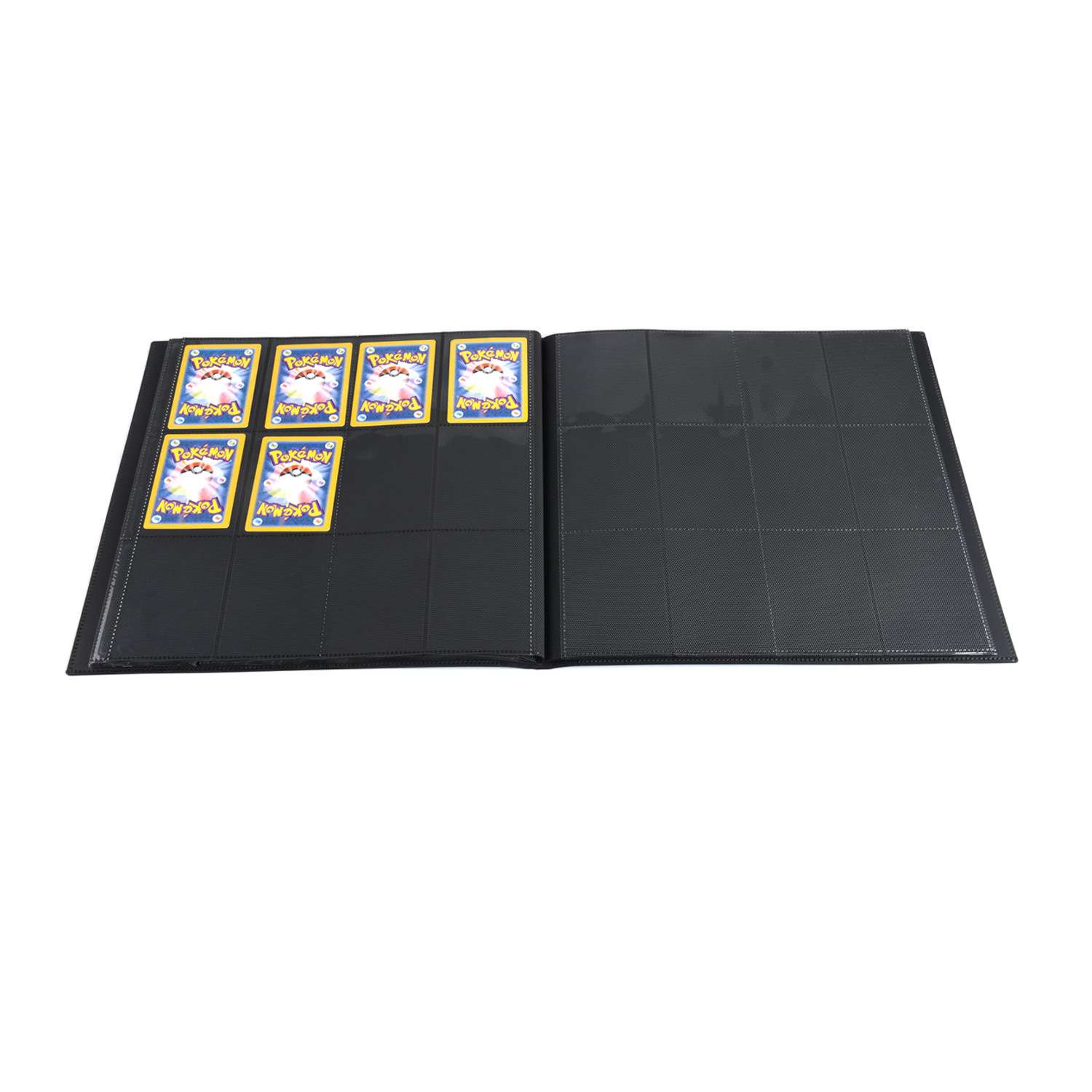 Vendaje negro 9-grid Card Book anime game Card Collection Book Star Game King Card Collection 360 Card book