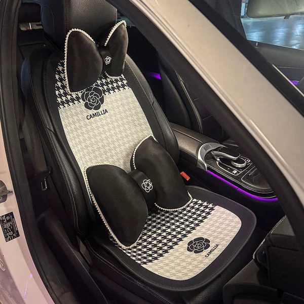 Black--single seat + cushion + headrest