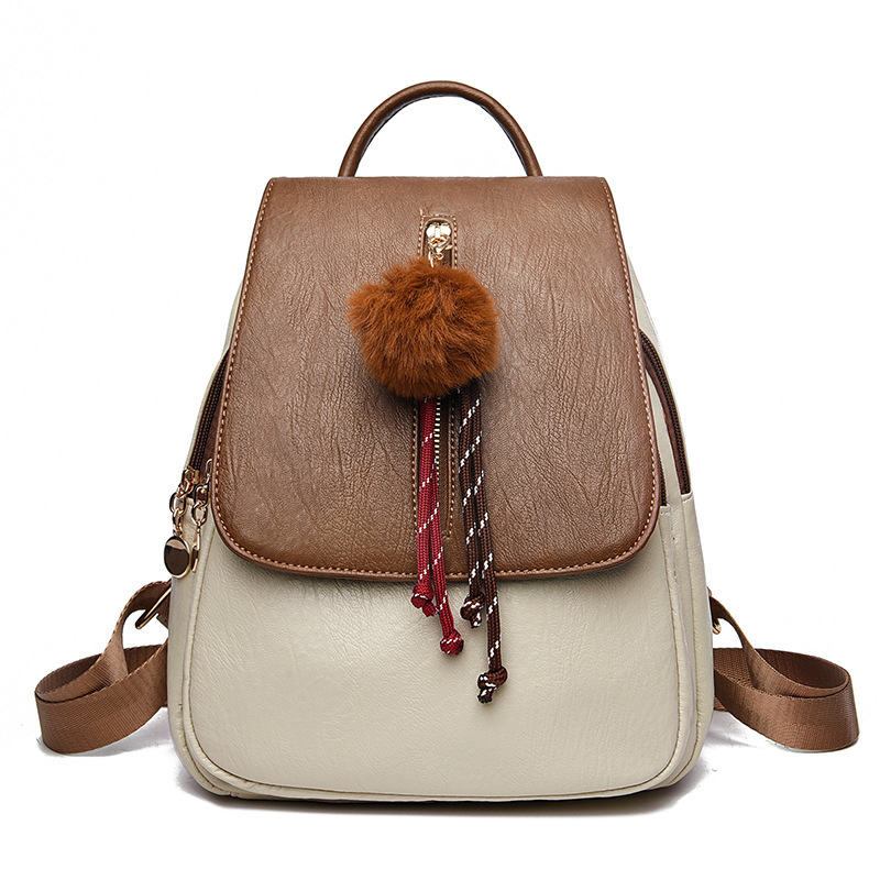 Mochila femenina 2025 nueva universidad de gran capacidad, ligera, sencilla, elegante mochila escolar, mochila de viaje para niñas de viaje