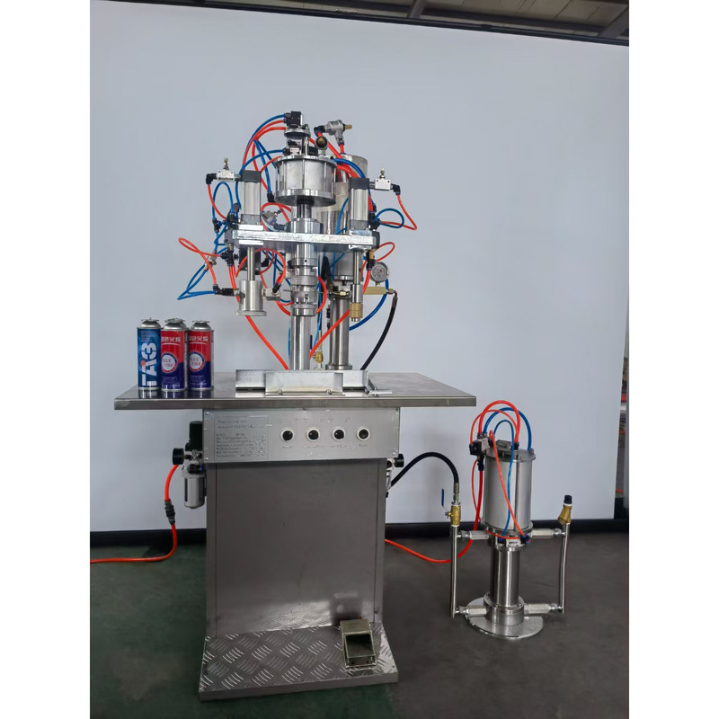 Factory Direct Sales Cassette Stove Tank Filling Machine Portable Gas Tank Inflator Fire Boiler Gas Tank Filling Machine