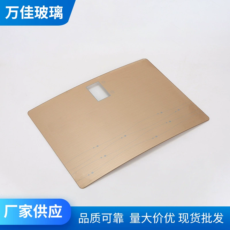 Интеллектуальная мебель сенсорный переключатель стекло сенсорный экран закаленный дисплей стеклянная панель шелкография закаленное стекло панели