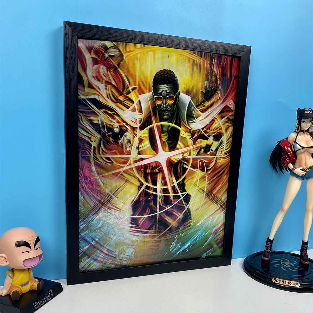 Three dimensional poster, 3D, gradient, in 3d format, wholesale