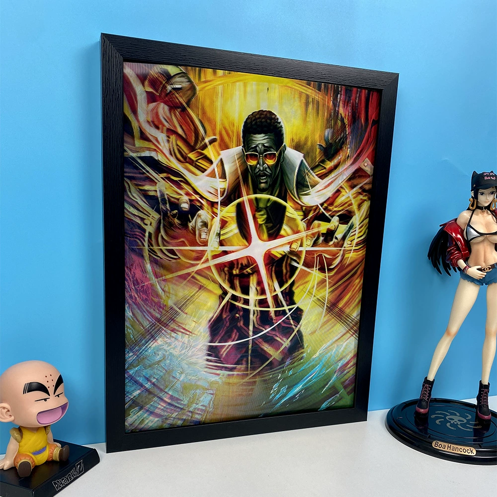 Three dimensional poster, 3D, gradient, in 3d format, wholesale