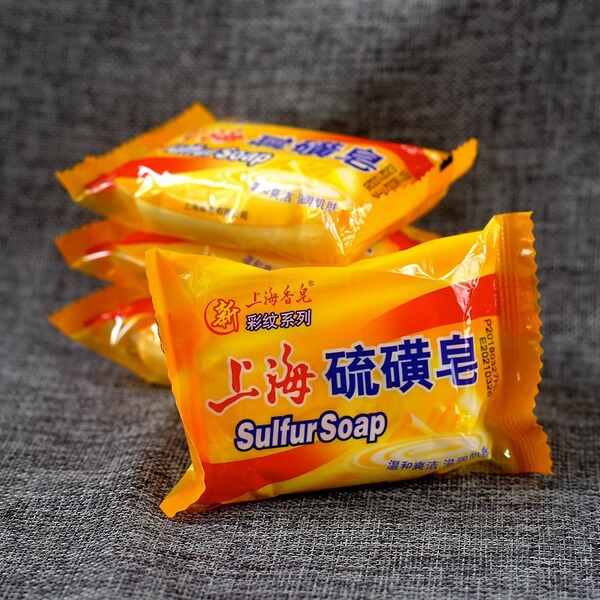 Sulfur soap