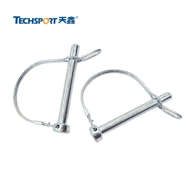 Tianxin Trampoline D-type Safety Pin Fixed Adult Fitness Trampoline Accessories Anti-trampoline Folding Square Spring Pin
