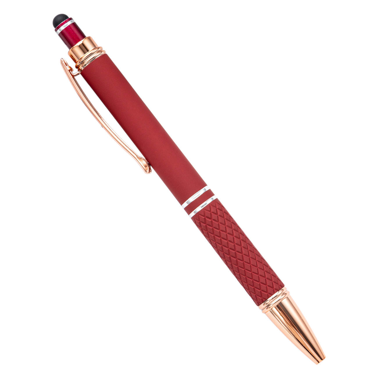 Fábrica de bolígrafo táctil de escritura de escritura de papelería publicitaria multicolor bolígrafo imprimible logotipo bolígrafo