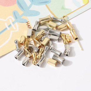 18K����ɫ���~���񹝹ܸ�����Ͱ��ɢ�鴮���Ʒdiy�����