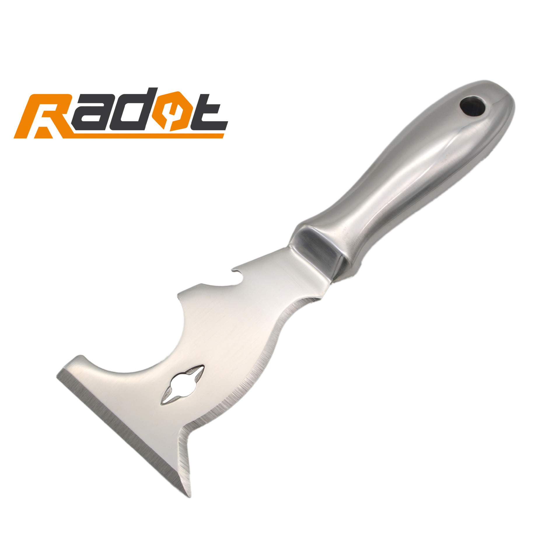 油灰刀不锈钢油漆腻子工具多功能油灰刀清洁一体铲刀刮刀清洁铲子