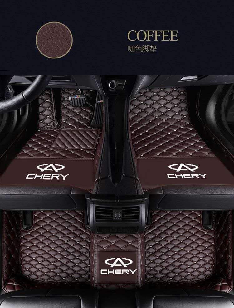 Suitable for Chery Tiggo 5/3/3x/7, Arrizo 3/5/7, Qiyun 2, E3, A3 full coverage car floor mats
