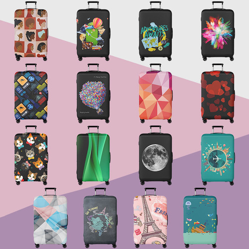 Yiwu JIT warehouse anime luggage bag protection cover TEMUSHEIN Amazon Etsy POD cross-border OZON