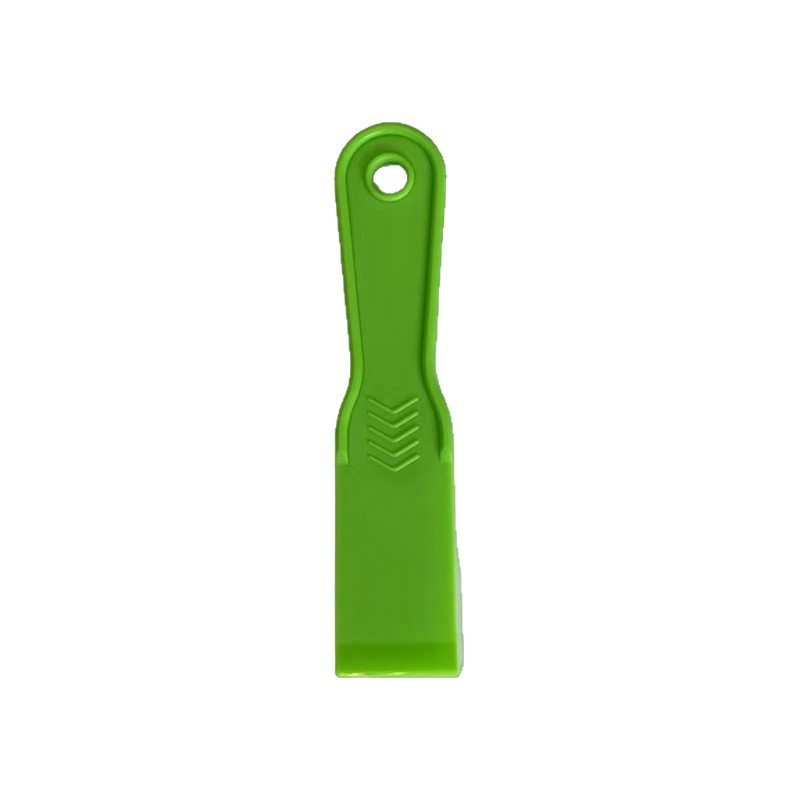 Espátula verde de 1,5 pulgadas.