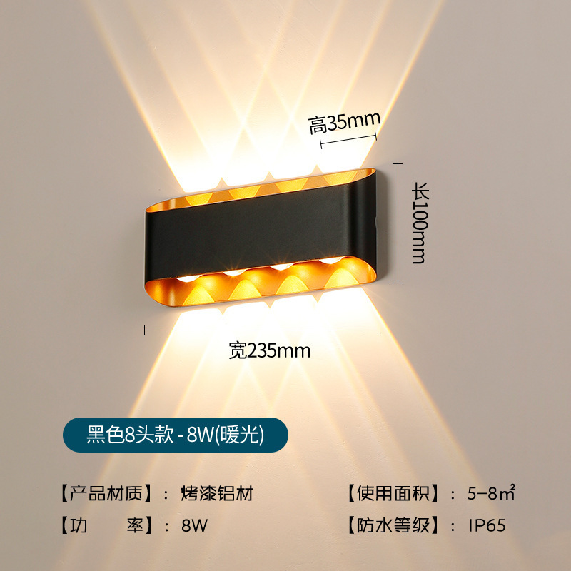 베벨 에지 8 헤드-8W