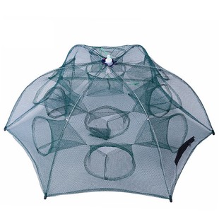 Umbrella-shaped fishing net umbrella net fish net fishing cage automatic umbrella net round moving net Zheng net