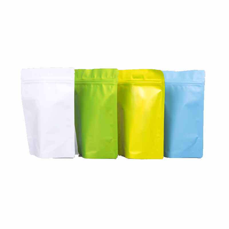 Mate Chapado en aluminio auto-permanente bolsa de color helado cebo de embalaje bolsa de autosellado snack tuerca Bolsa De fábrica imprimible