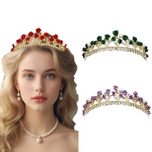 新娘头饰三件套韩式森系发带红色发饰仙美发箍敬酒结婚礼服配饰品