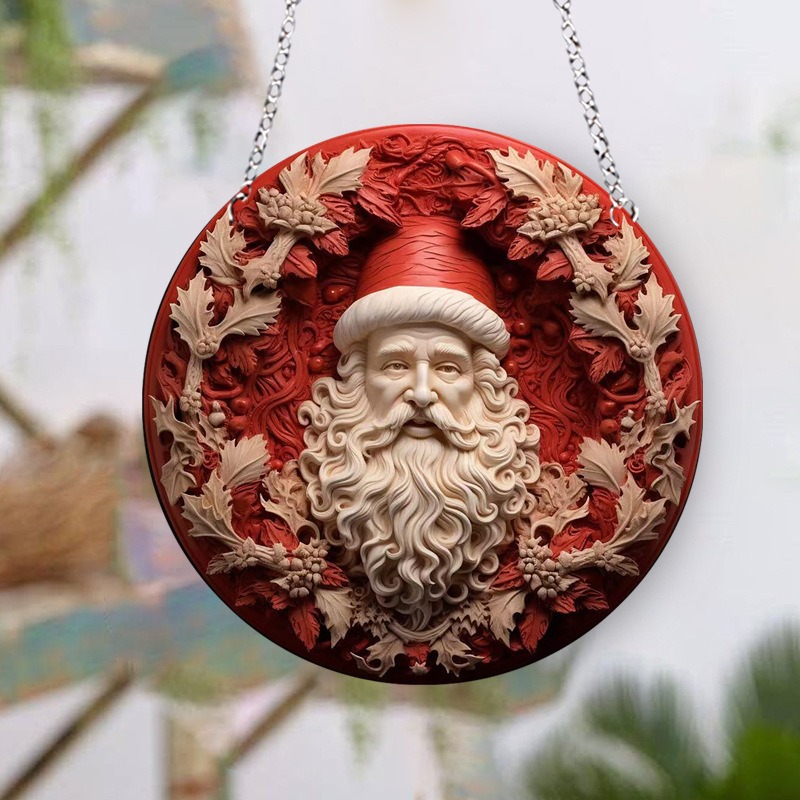 Ceramic Relief Santa Claus 4