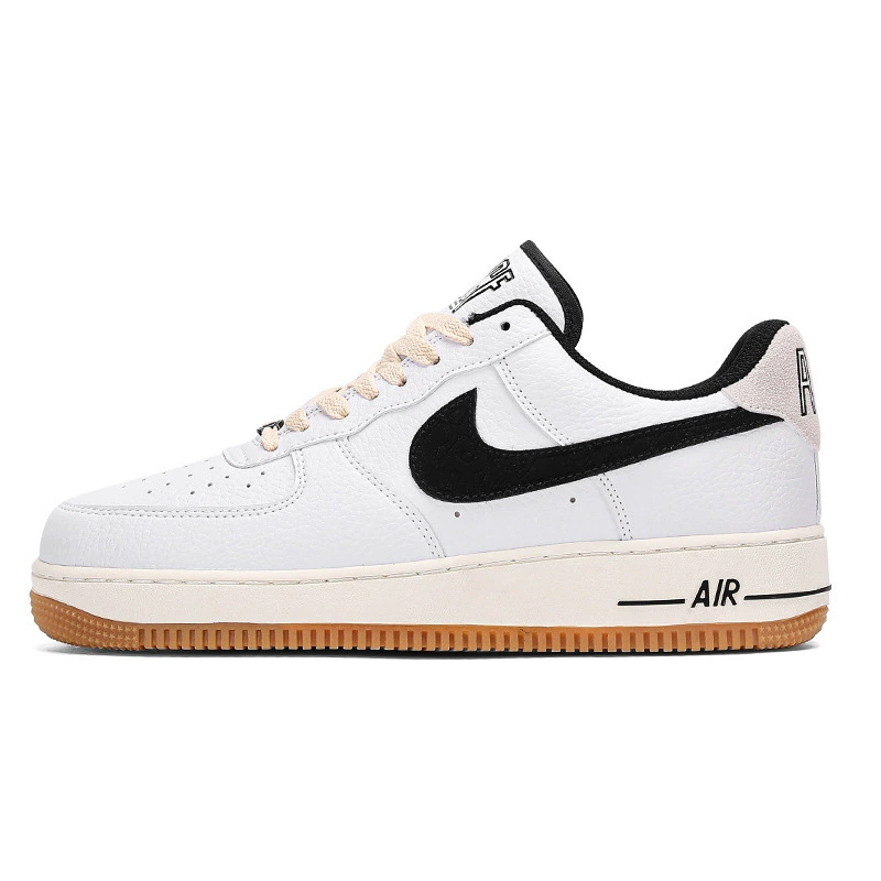 Nike Air Force 1: классические низкие кроссовки для мужчин и женщин, белые, повседневная обувь