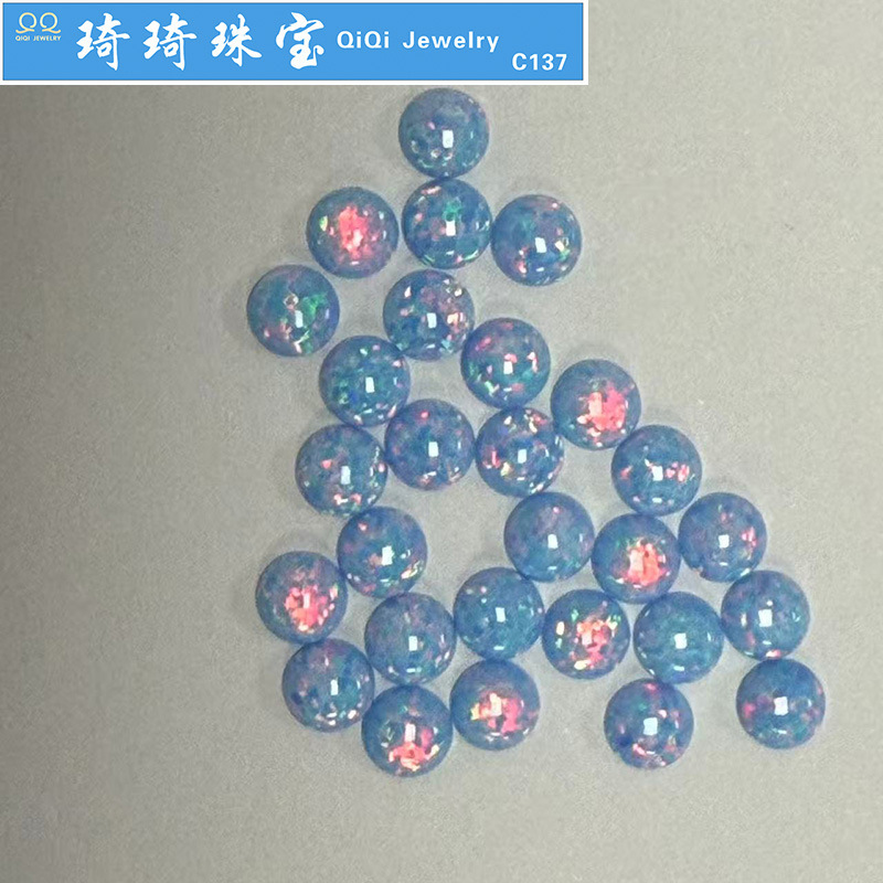 Manufacturer Supplies Jewelry Decoration Oval Opal Round Surface Accessories Loose Stone Opal Ring Surface Opal Stone Manufacturer Supplies Jewelry Decoration Oval Opal Round Surface Accessories Loose Stone Opal Ring Surface Opal Stone