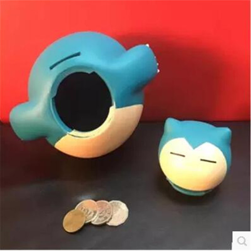Venta caliente transfronteriza alcancía anti-caída alcancía vinilo alcancía moneda alcancía dibujos animados dibujos animados juguetes para niños