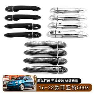 16-23 Fiat 500X qapı tutacağı örtüyü bəzək stikerləri toqquşma əleyhinə