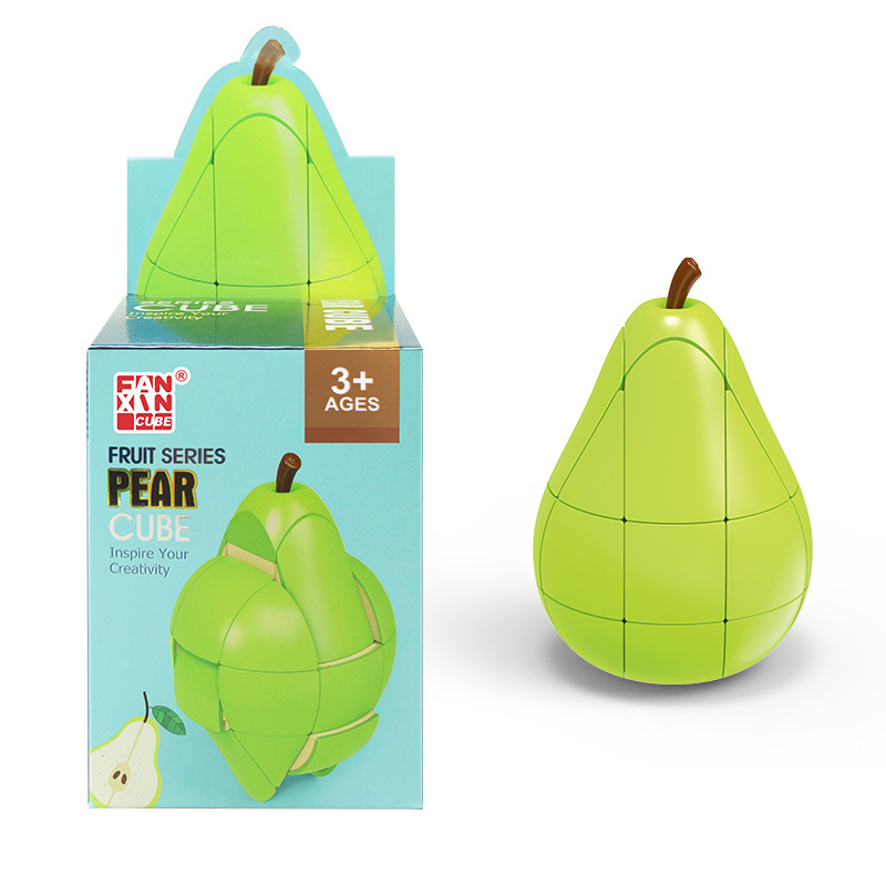 Panxin juego de cubo de frutas serie melocotón limón Cubo de giro nuevo juguete de ventilación de descompresión exótica FX7870