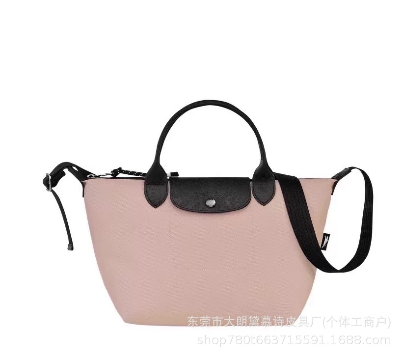 Agencia de distribución transfronteriza, segunda generación de productos de alta calidad, tela reciclada, bolsa de bola de masa, bandolera, bolso de mano