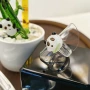 纯手工琉璃熊猫戒指