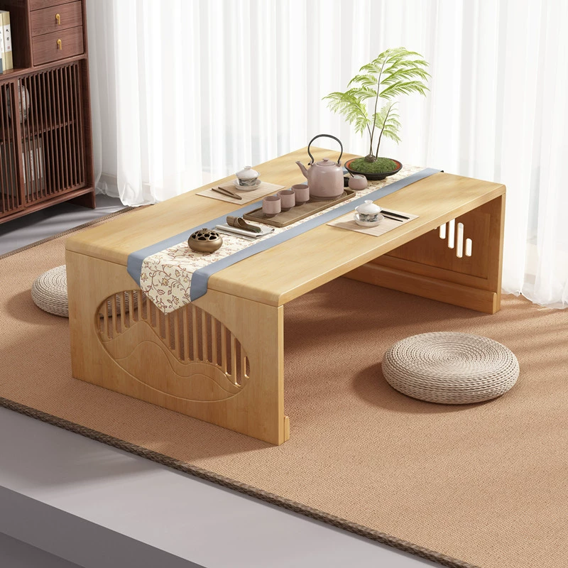 Складной оконный стол Домашний стол китайский татами маленький чайный столик дзен чайный стол балкон низкий стол эркер маленький стол