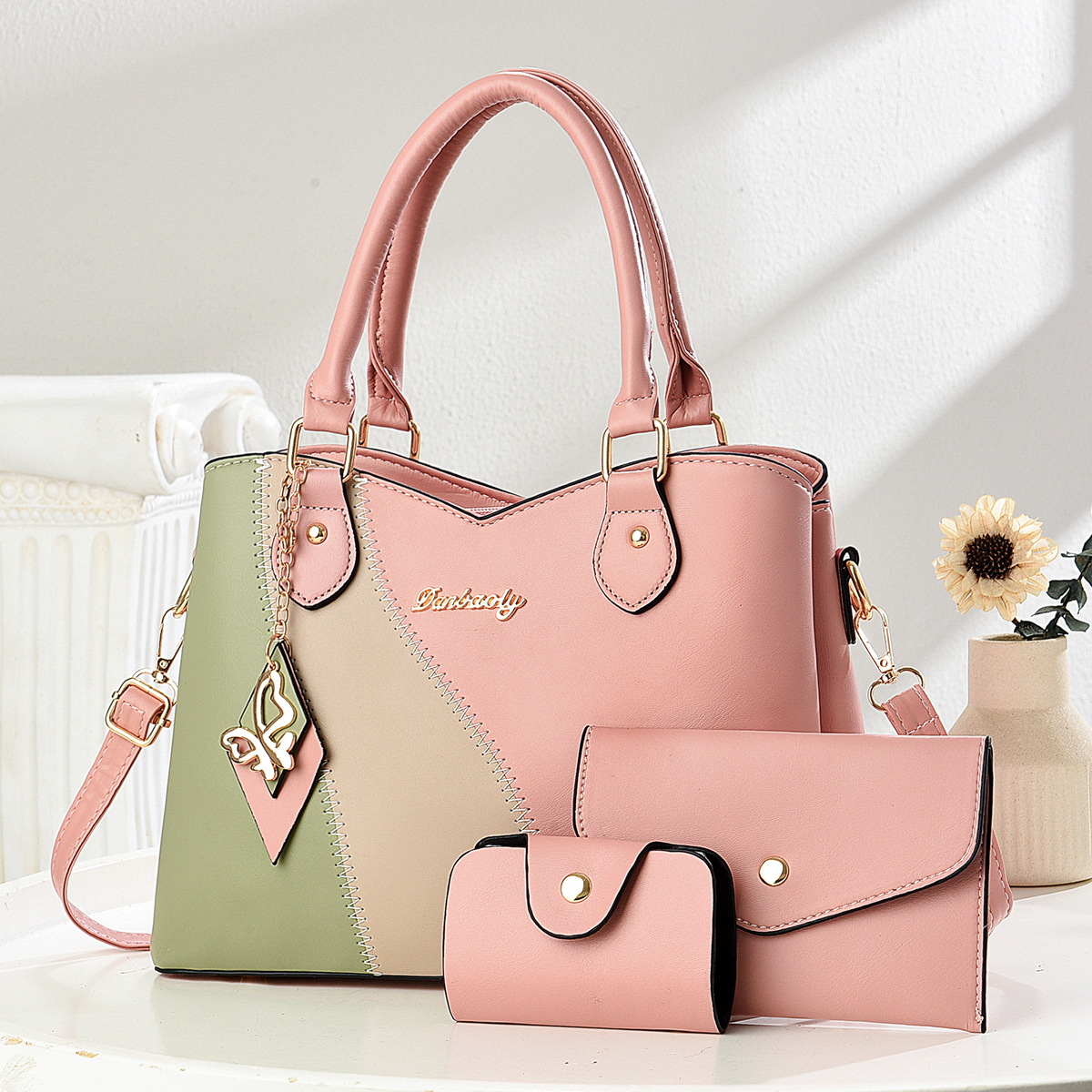 Bolso de Hombro y Mano para Mujer de PU, Gran Capacidad, para Viajes y Ocio image 7