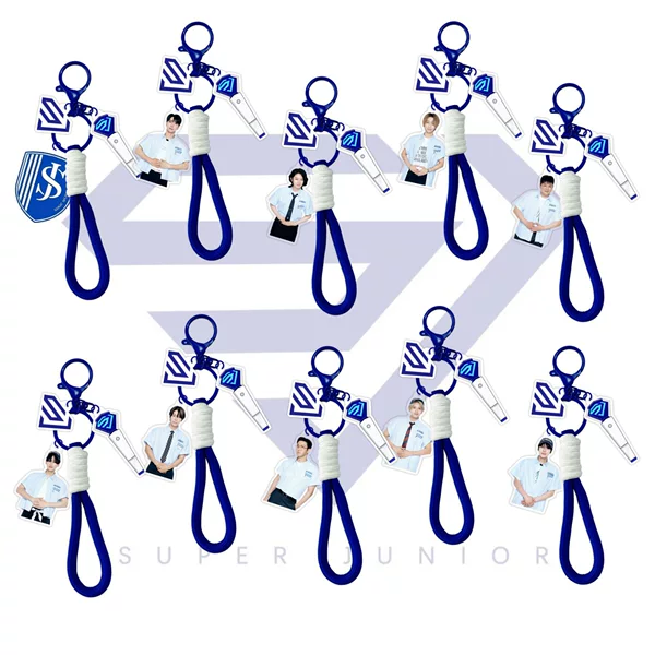 Super Junior Acrylic Keychain Material Keychain Backpack Pendant Kim Heechul Lee Donghae Yisheng