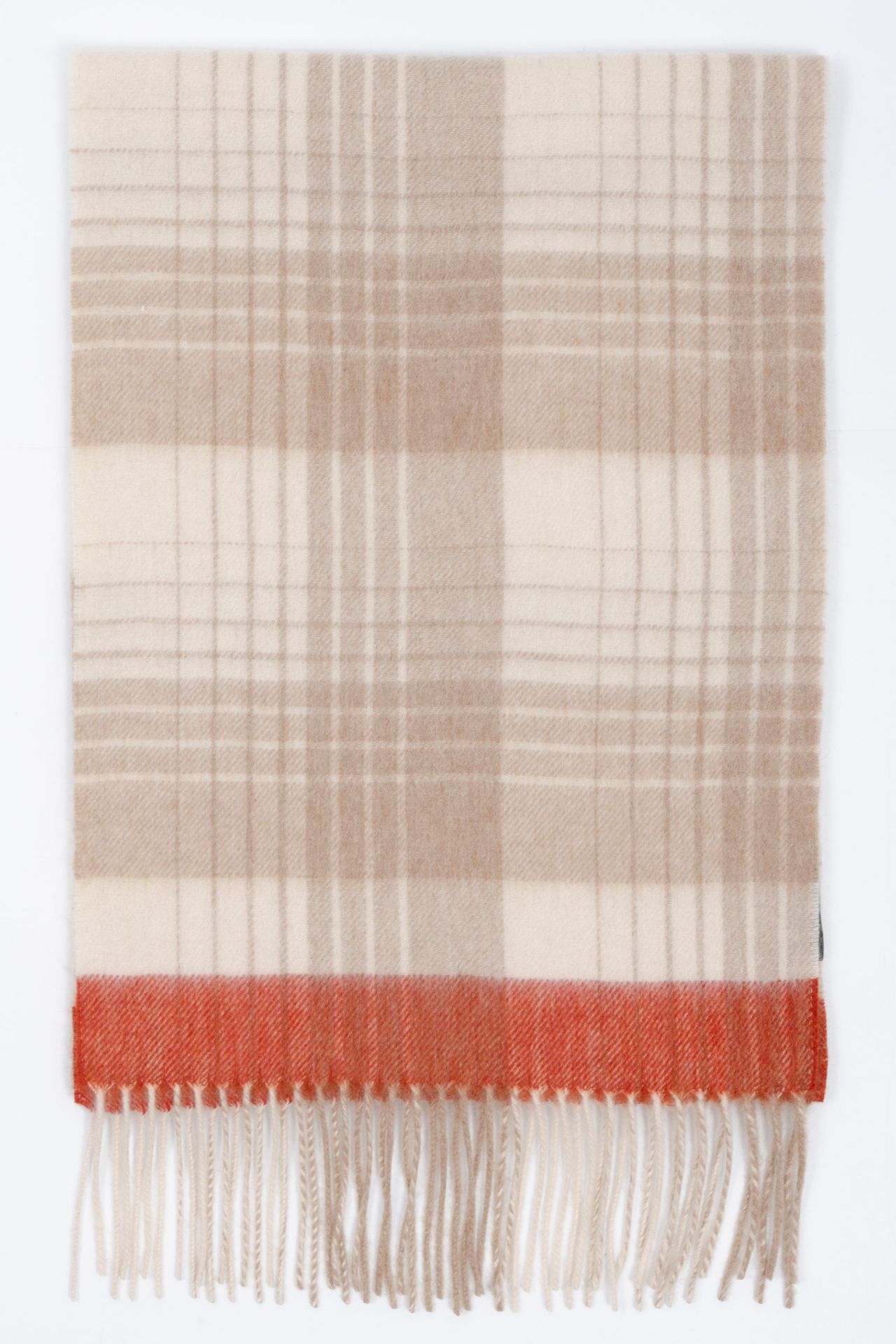 Mongolia interior puro cachemir lana de lana teñida en hilo a cuadros ondas de agua otoño e invierno bufanda para hombres y mujeres