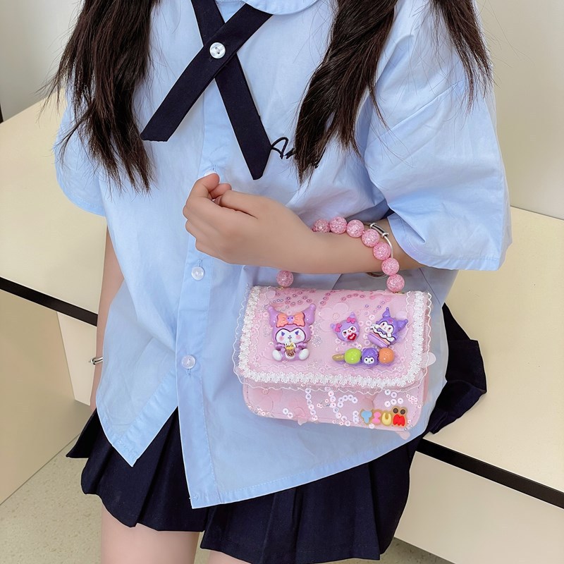 Accesorios para bebés bolsos de cambio, bolsos de hombro de moda, dibujos animados, nuevo estilo coreano, bolsos de mano para niños.