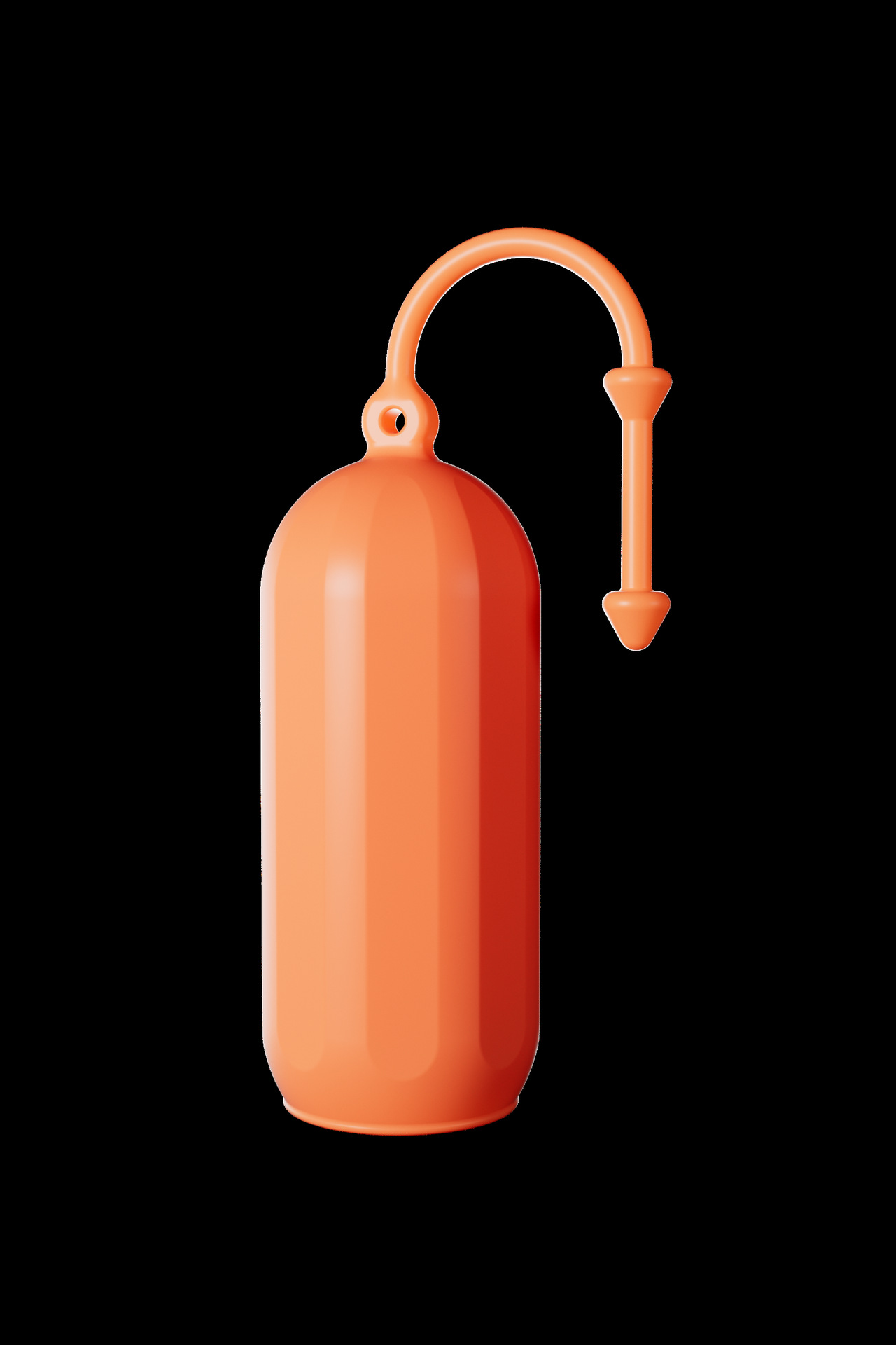 3세대 주황색*보호 케이스*실린더