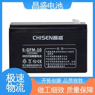 昌盛 6-GFMJ-10 eps应急电源 胶体蓄电池 太阳能 品质致胜