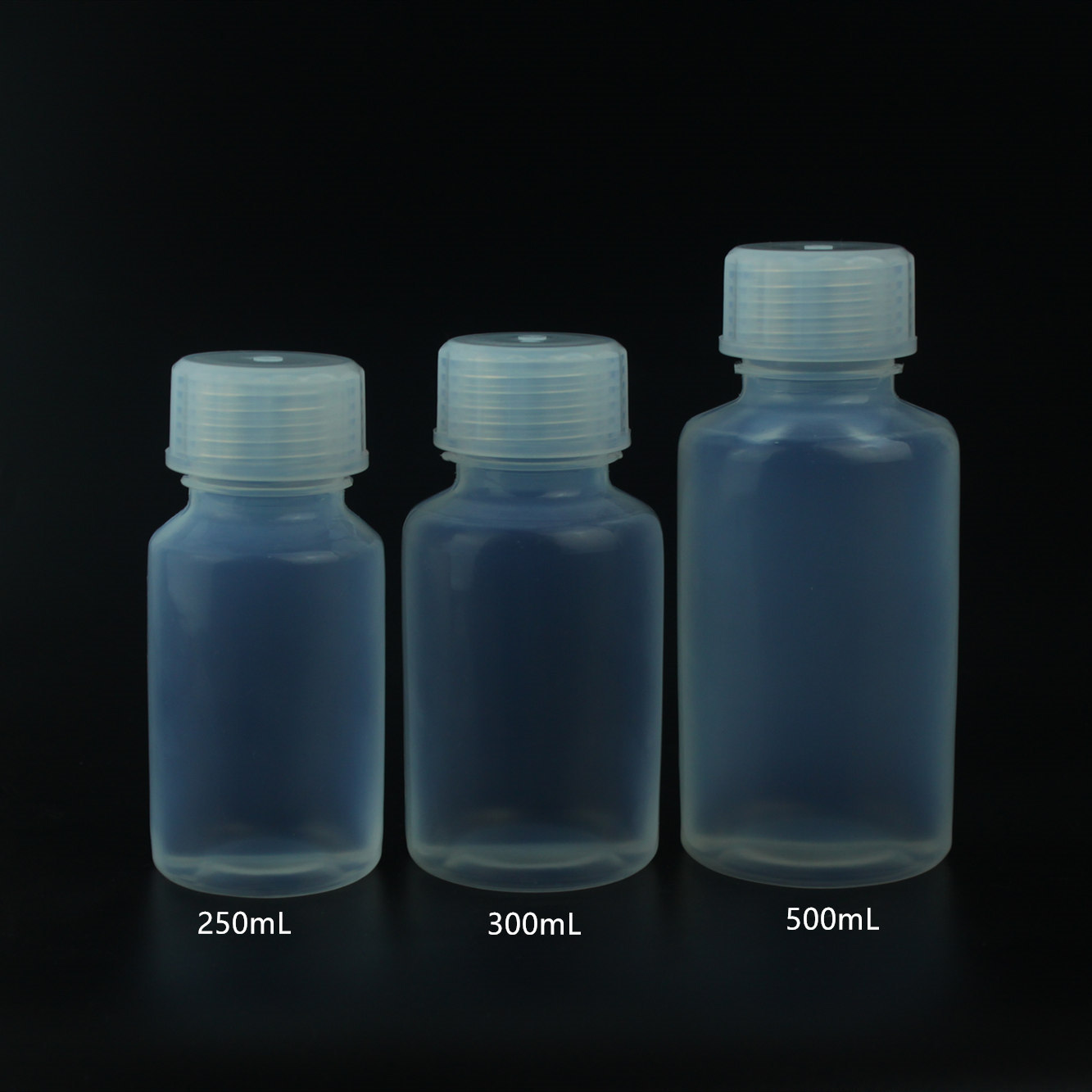 PFA大口瓶GL45口径瓶特氟龙瓶可激光打标刻度清晰性能稳定