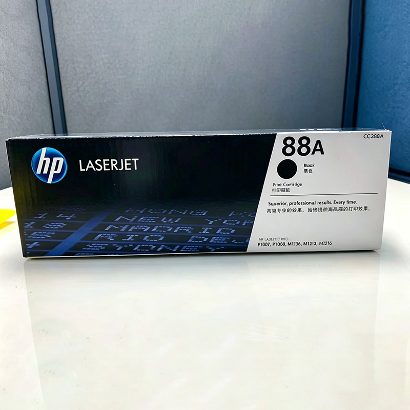 Cartucho de tóner original HP 88A, cartucho de tóner CC388A, cartucho de polvo, compatible con impresoras láser P1108 1007 M128f