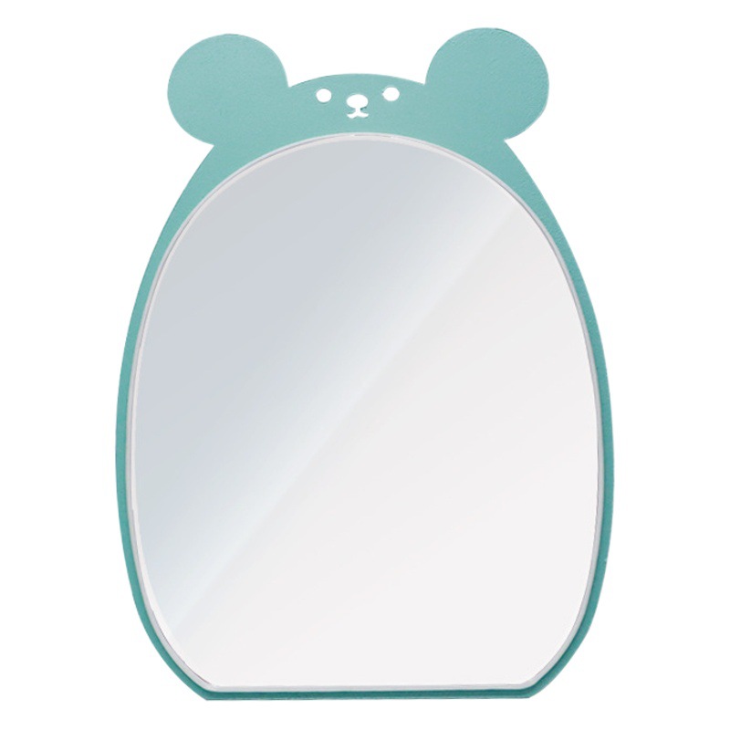 Al por mayor de metal dormitorio escritorio espejo creativo lindo simple Internet celebridad ins irregular maquillaje espejo