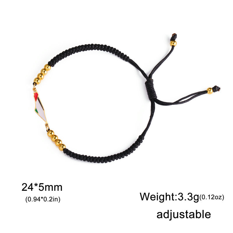 Black golden beads
