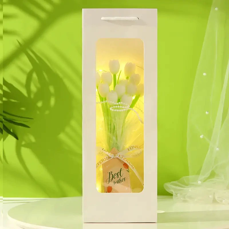 Tulip bouquet pen gift set, handmade DIY tulip pens, finished sets or refills, Teacher's Day & Women's Day