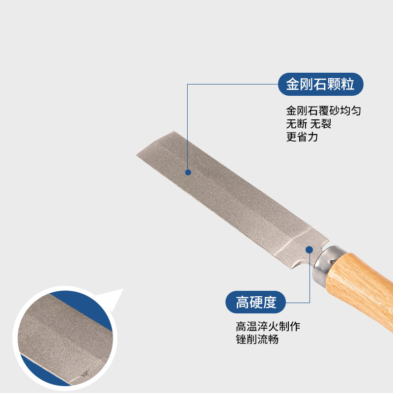電気メッキダイヤモンド菱形やすり、鋼鋸、はさみ、枝接ぎナイフ、高硬度鋭利三角菱形やすり|undefined