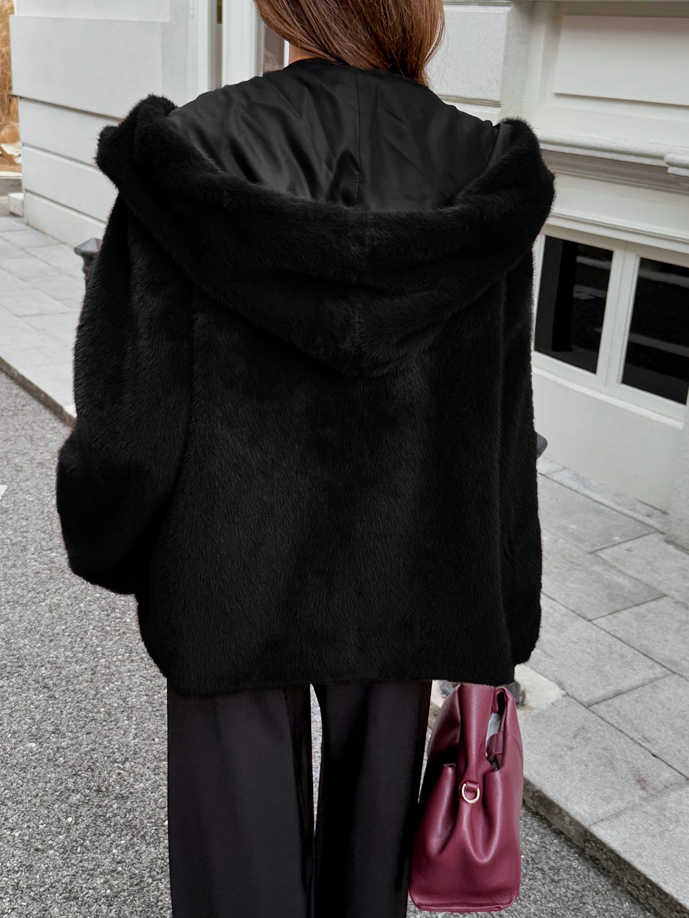 Women's Fur Trimmed Coats And Jackets Elegant Sophisticated Autumn Winter Outerwear_ecoleips.com