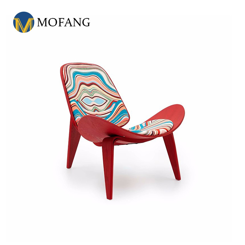 Nordic Leisure Chair, Instagram Famous Chair, Creative Simple Designer Single Sofa Chair, Smiling Airplane Shell Chair