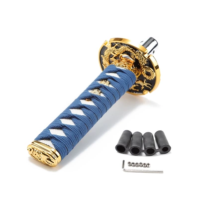 shift lever, Cab and accessories - blue-15cm