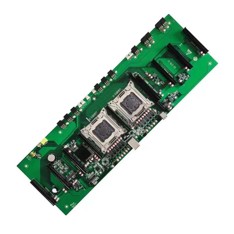 ALEO6カードx79デュアル9カードインラインプラットフォームマザーボードSMHマルチビデオカード本体計算力プラットフォームケース|undefined