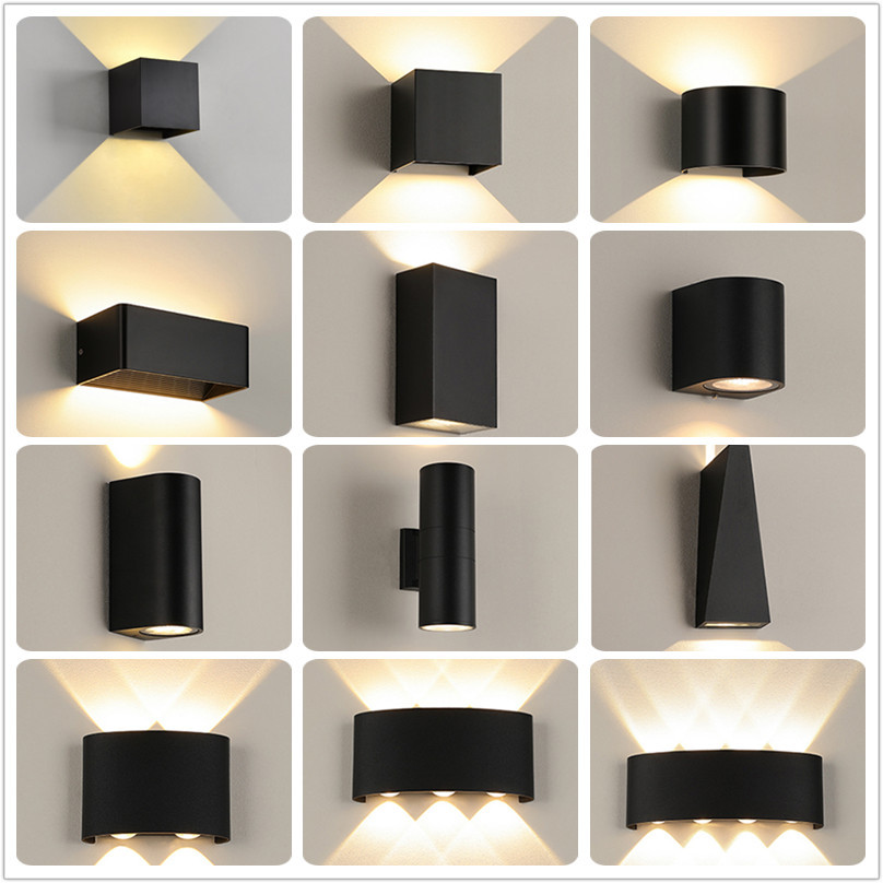 防水户外led壁灯欧式北欧室外灯过道灯庭院大门口灯阳台走廊灯具