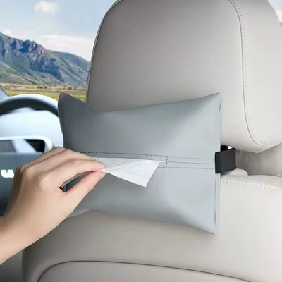 Strap, Car-Mounted Invisible Tissue – Car tissue box/set