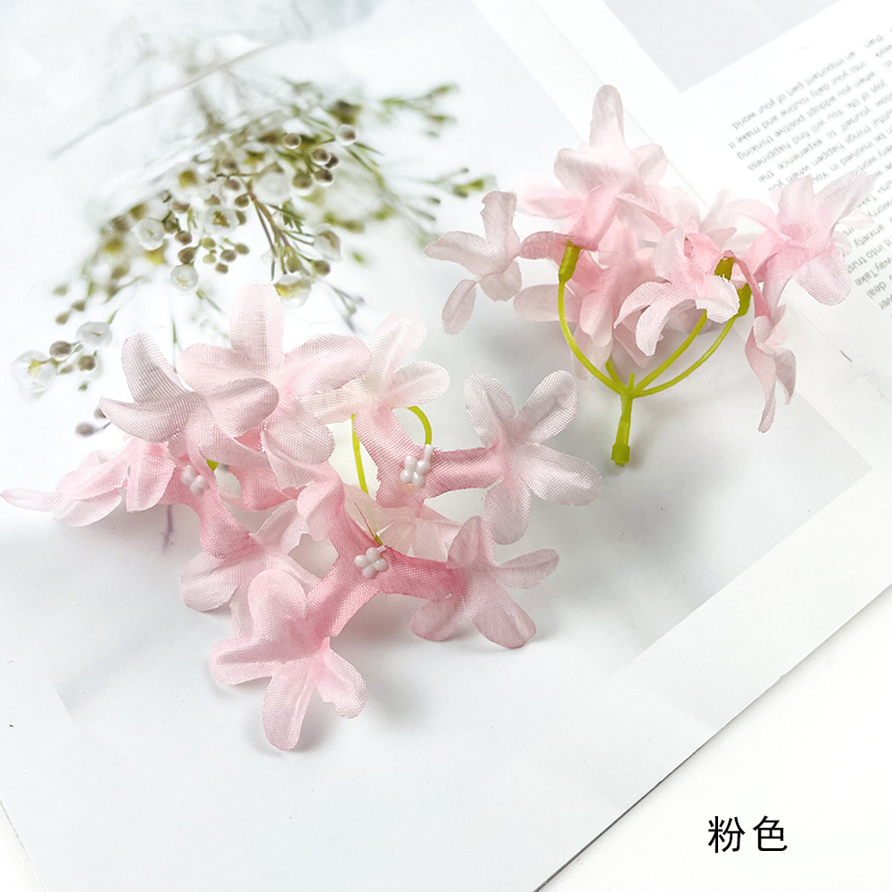Cruz coreana de flores de cerezo DIY accesorios hechos a mano accesorios zapatos sombreros clipes de pelo accesorios para la fotografía del hogar adornos pequeños